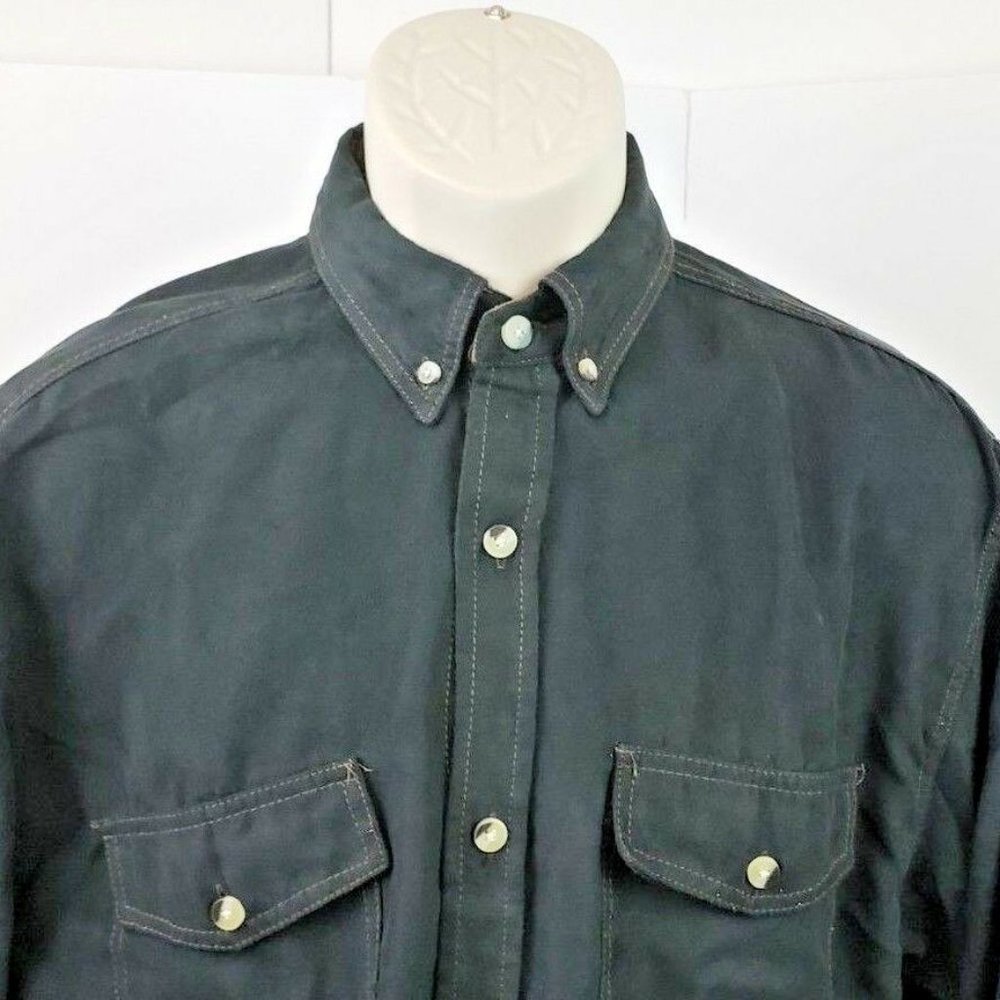 Woodland Trails Mens Long Sleeve Medium Shirt